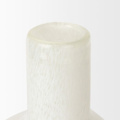 Mercana - Heket Tall White Glass Vase - 70347 view 6