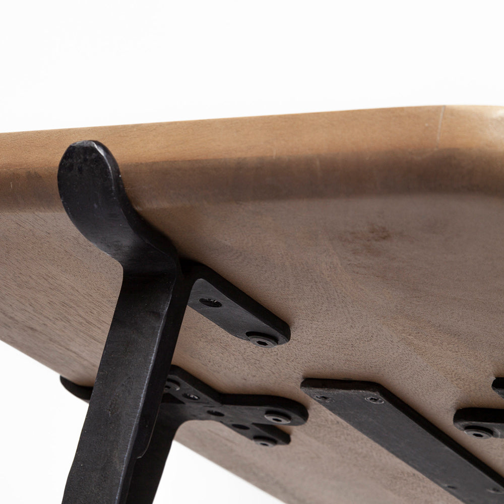 Mercana - Helios II 60L x 14W x 29H Rectangular Brown Raised Edge Top Console Table - 69013 view 5