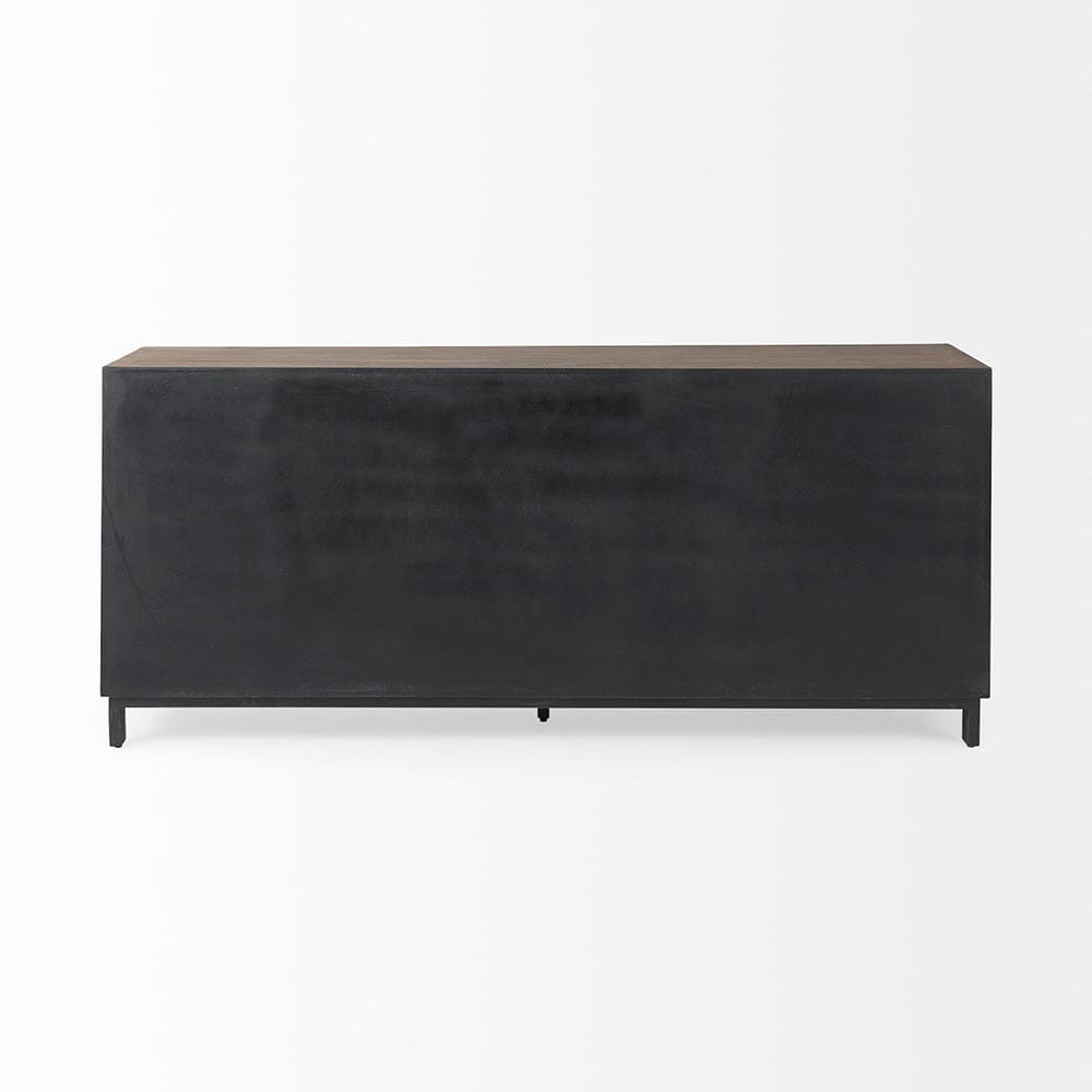 Mercana - Hemlock 69L x 18W x 30H Brown Wood Sideboard - 69734 view 4