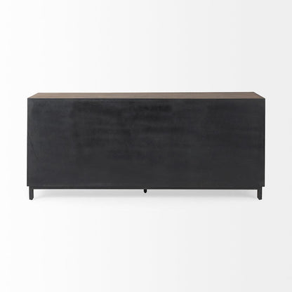 Mercana - Hemlock 69L x 18W x 30H Brown Wood Sideboard - 69734 view 4
