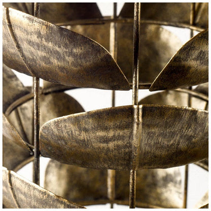 Mercana - Henley I Small Bronze Metal Decorative Table Candle Holder - 57881_CLOSEOUT view 2