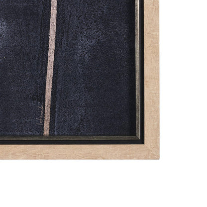 Mercana - Herbes Hautes Indigo I by Mercana Studio a Hand Embellished Textured Framed Art Print - 15266 view 4