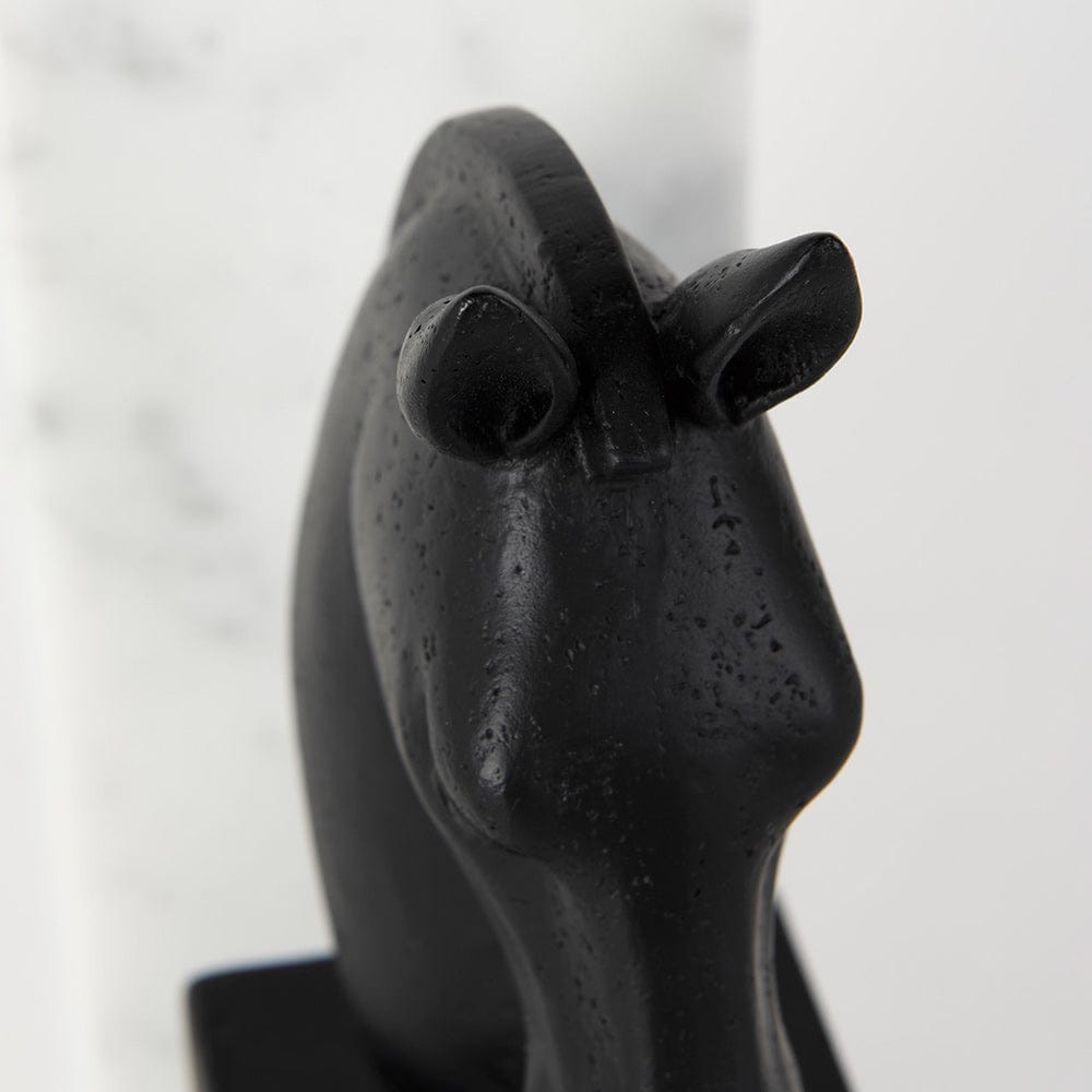 Mercana - Hidalgo 14L x 3W Black Majestic Horse Bookends (Set of 2) - 68931 view 10