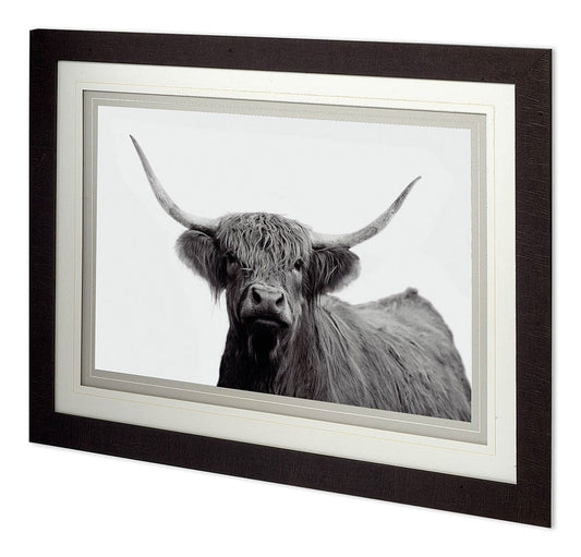 Mercana - Highland Mist by Bill Philip a Hand Embellished Textured Framed Art Photograph Matted under Glass - 11324 view 1