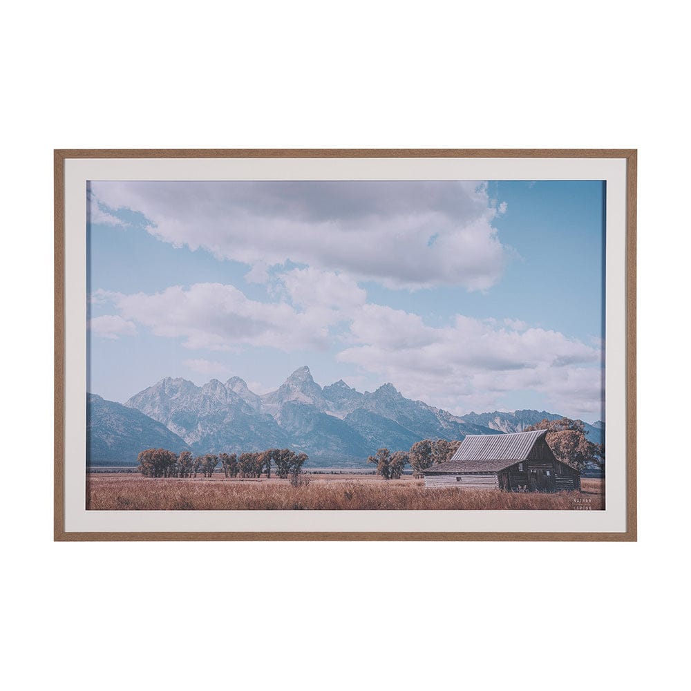 Mercana - Historic Row IV by Nathan Larson a Framed Art Print Matted under Glass - 15770 view 1