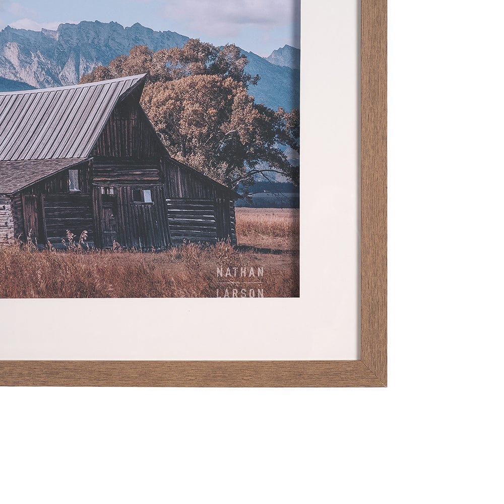 Mercana - Historic Row IV by Nathan Larson a Framed Art Print Matted under Glass - 15770 view 3