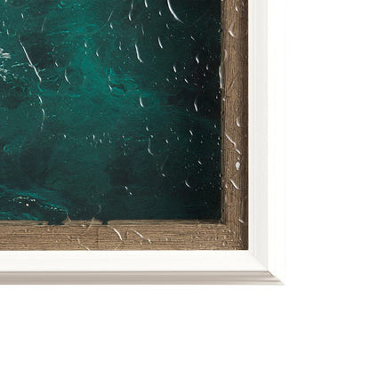 Mercana - Hobie Sailing by Mercana Studio a Hand Embellished Textured Framed Art Print Matted under Glass - 13927 view 3
