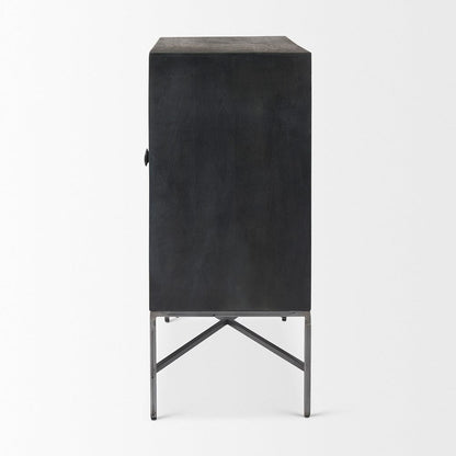 Mercana - Hogarth 36.0L x 16.0W x 34.0H 2 Door Dark Accent Cabinet - 69751 view 3