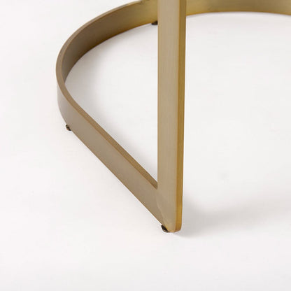 Mercana - Hollyfield II Cream Fabric Seat W/ Gold Metal Base Bar Stool - 69456 view 10