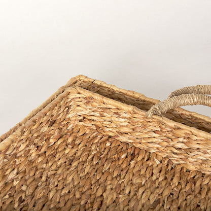 Mercana - Hona Large Recatangular Nesting Water Hyacinth Trays (Set of 2) - 70227 view 6