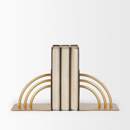 Mercana - Hope Gold Metal Bookends - 70525 view 2