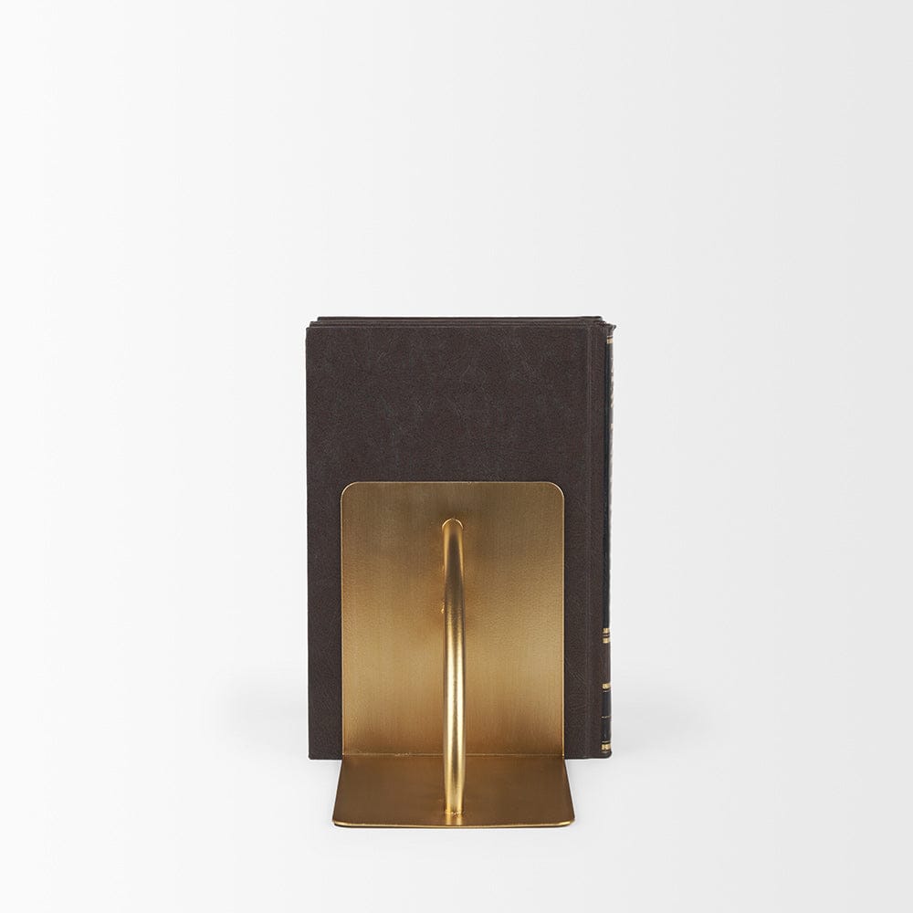 Mercana - Hope Gold Metal Bookends - 70525 view 3