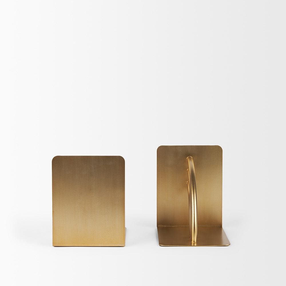 Mercana - Hope Gold Metal Bookends - 70525 view 4