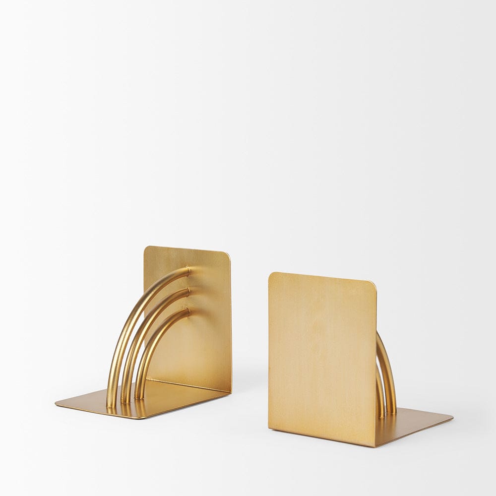 Mercana - Hope Gold Metal Bookends - 70525 view 5