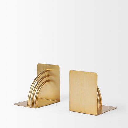 Mercana - Hope Gold Metal Bookends - 70525 view 5