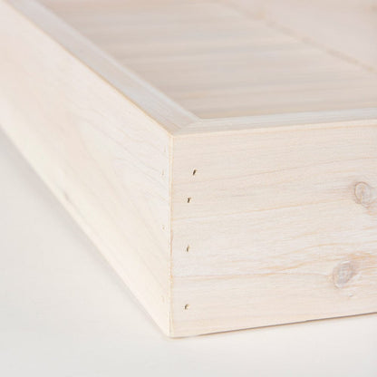 Mercana - Horatio 28L x 12W Natural Wood Rectangular Serving Tray - 68993 view 8