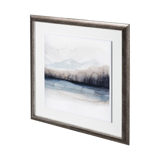 Mercana - Horizon Shadow I by Grace Popp a Hand Embellished Textured Framed Art Print Matted under Glass - 12741 view 1