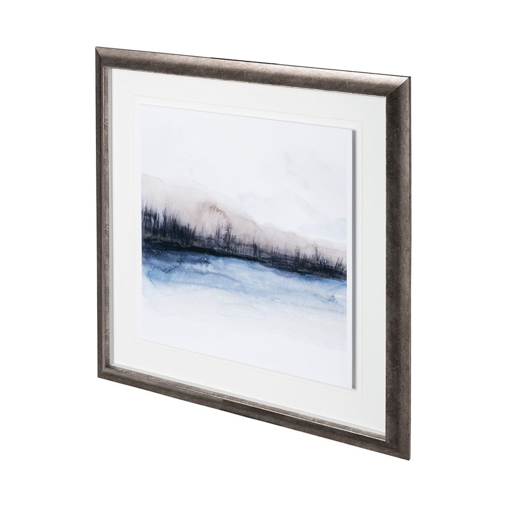 Mercana - Horizon Shadow II by Grace Popp a Hand Embellished Textured Framed Art Print Matted under Glass - 12742 view 2