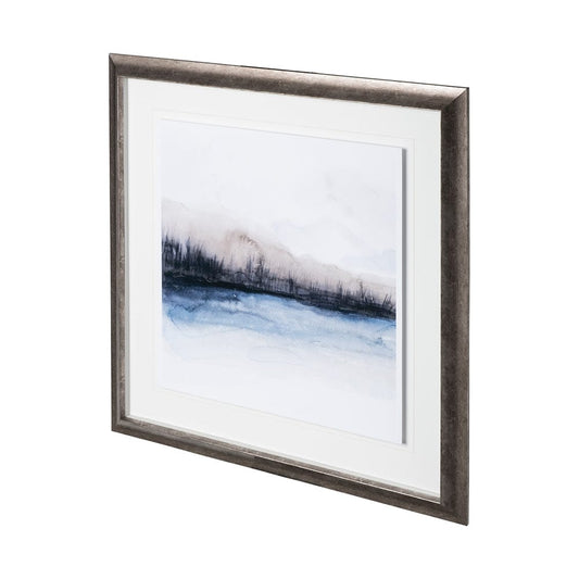 Mercana - Horizon Shadow II by Grace Popp a Hand Embellished Textured Framed Art Print Matted under Glass - 12742 view 2