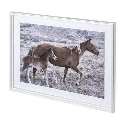 Mercana - Horse 2 by Dunker a Framed Art Print Matted under Glass - 12571 view 2