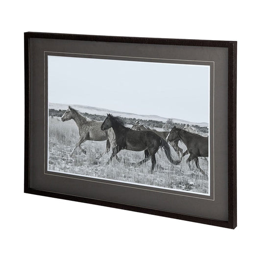 Mercana - Horse Fort Ranch 14 by Dunker a Framed Art Print Matted under Glass - 12087 view 1