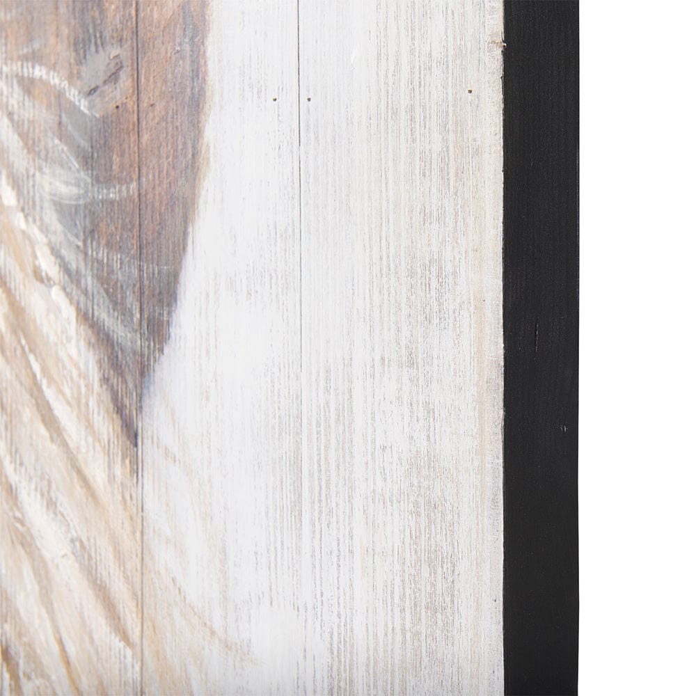Mercana - Horse Fringe Painting on Wood - 69757 view 5