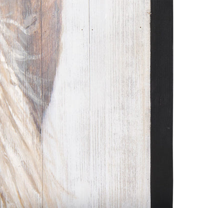 Mercana - Horse Fringe Painting on Wood - 69757 view 5