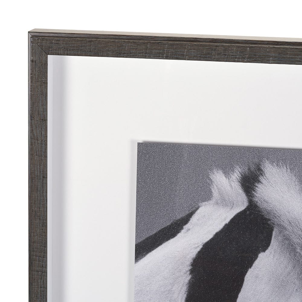 Mercana - Horse Harmony - Caress by Laura Warren a Hand Embellished Framed Art Print Matted under Glass - 15765 view 4