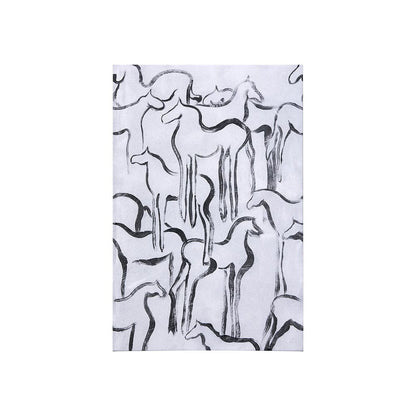 Mercana - Horse Herd I by Mercana Studio a Hand Embellished Textured Canvas - 102271-S view 1