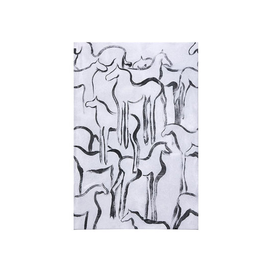Mercana - Horse Herd I by Mercana Studio a Hand Embellished Textured Canvas - 102271-S view 1