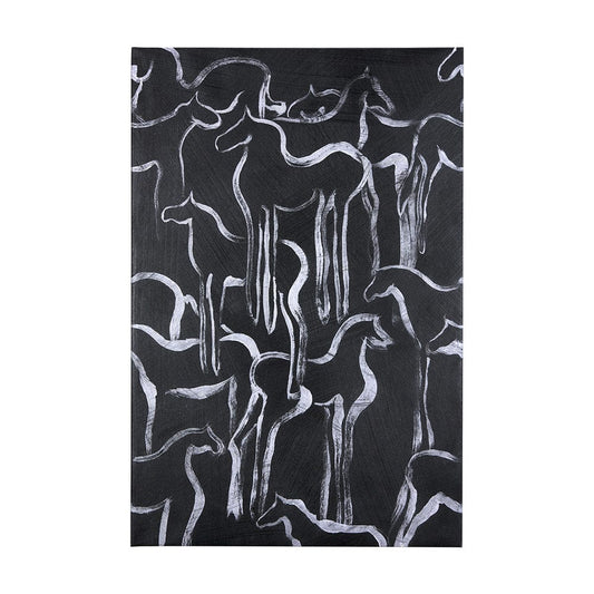 Mercana - Horse Herd II by Mercana Studio a Hand Embellished Textured Canvas - 102272-L view 1