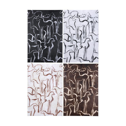 Mercana - Horse Herd II by Mercana Studio a Hand Embellished Textured Canvas - 102272-L view 8