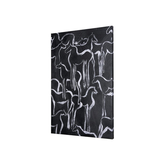 Mercana - Horse Herd II by Mercana Studio a Hand Embellished Textured Canvas - 102272-S view 2