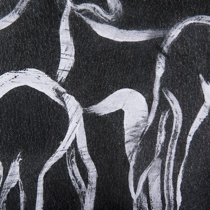 Mercana - Horse Herd II by Mercana Studio a Hand Embellished Textured Framed Art Print - 14375 view 6