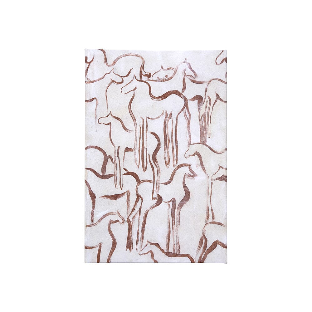 Mercana - Horse Herd III by Mercana Studio a Hand Embellished Textured Canvas - 102273-S view 1