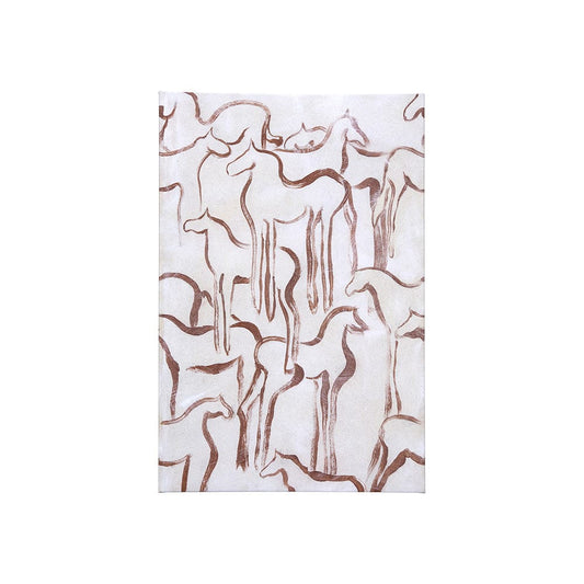 Mercana - Horse Herd III by Mercana Studio a Hand Embellished Textured Canvas - 102273-S view 1