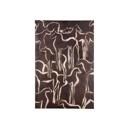 Mercana - Horse Herd IV by Mercana Studio a Hand Embellished Textured Canvas - 102274-S view 1