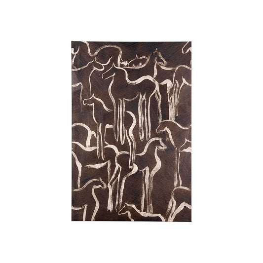 Mercana - Horse Herd IV by Mercana Studio a Hand Embellished Textured Canvas - 102274-S view 1