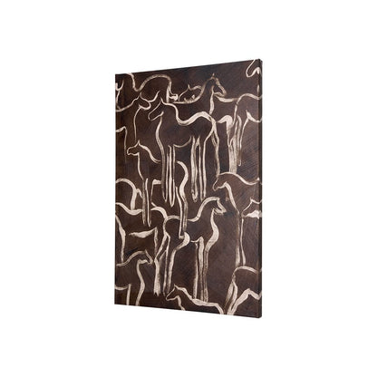Mercana - Horse Herd IV by Mercana Studio a Hand Embellished Textured Canvas - 102274-S view 2