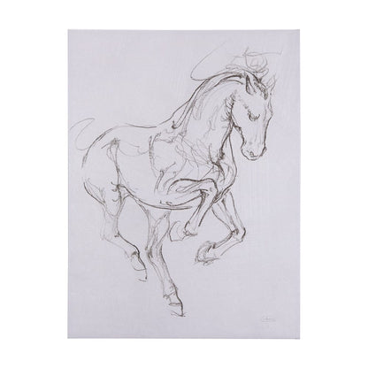 Mercana - Horse I by Mercana Studio a Hand Embellished Textured Canvas - 102226-L view 1