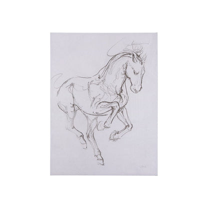 Mercana - Horse I by Mercana Studio a Hand Embellished Textured Canvas - 102226-S view 1