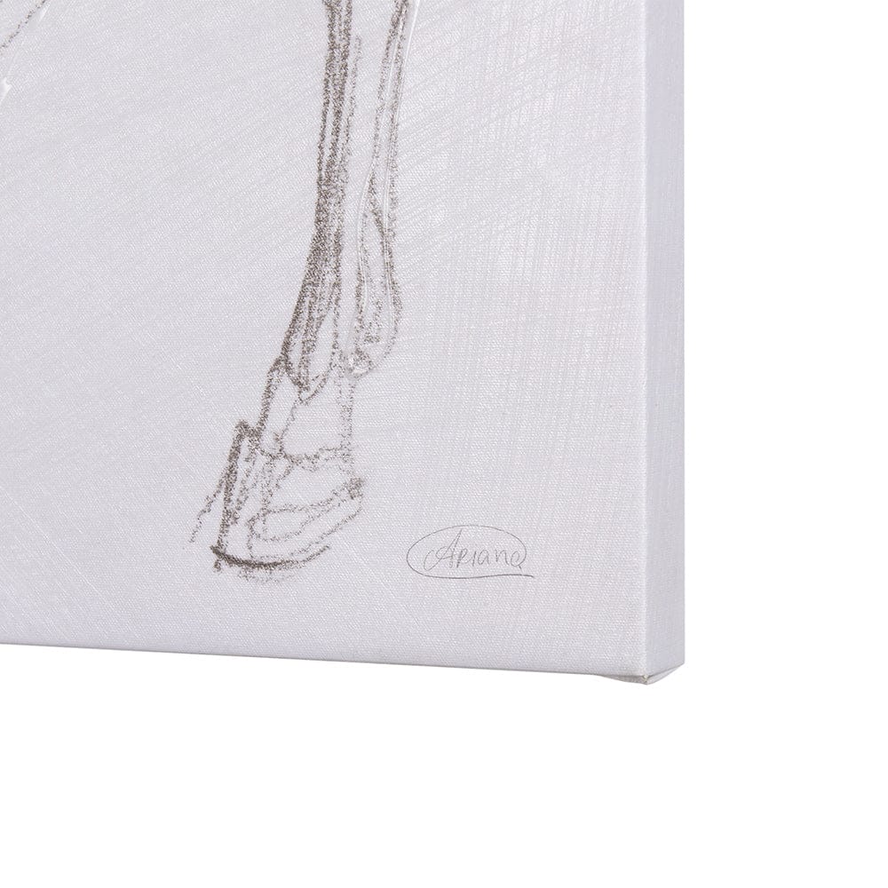 Mercana - Horse II by Mercana Studio a Hand Embellished Textured Canvas - 102227-L view 5
