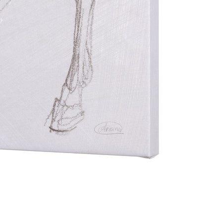 Mercana - Horse II by Mercana Studio a Hand Embellished Textured Canvas - 102227-L view 5
