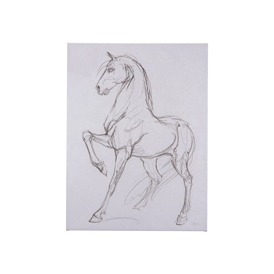 Mercana - Horse II by Mercana Studio a Hand Embellished Textured Canvas - 102227-S view 1