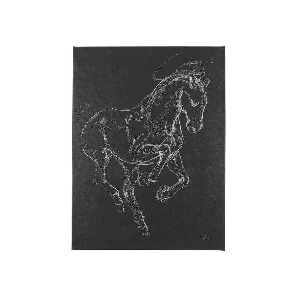 Mercana - Horse III by Mercana Studio a Hand Embellished Textured Canvas - 102228-S view 1