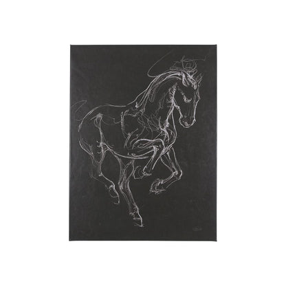 Mercana - Horse III by Mercana Studio a Hand Embellished Textured Canvas - 102228-S view 1