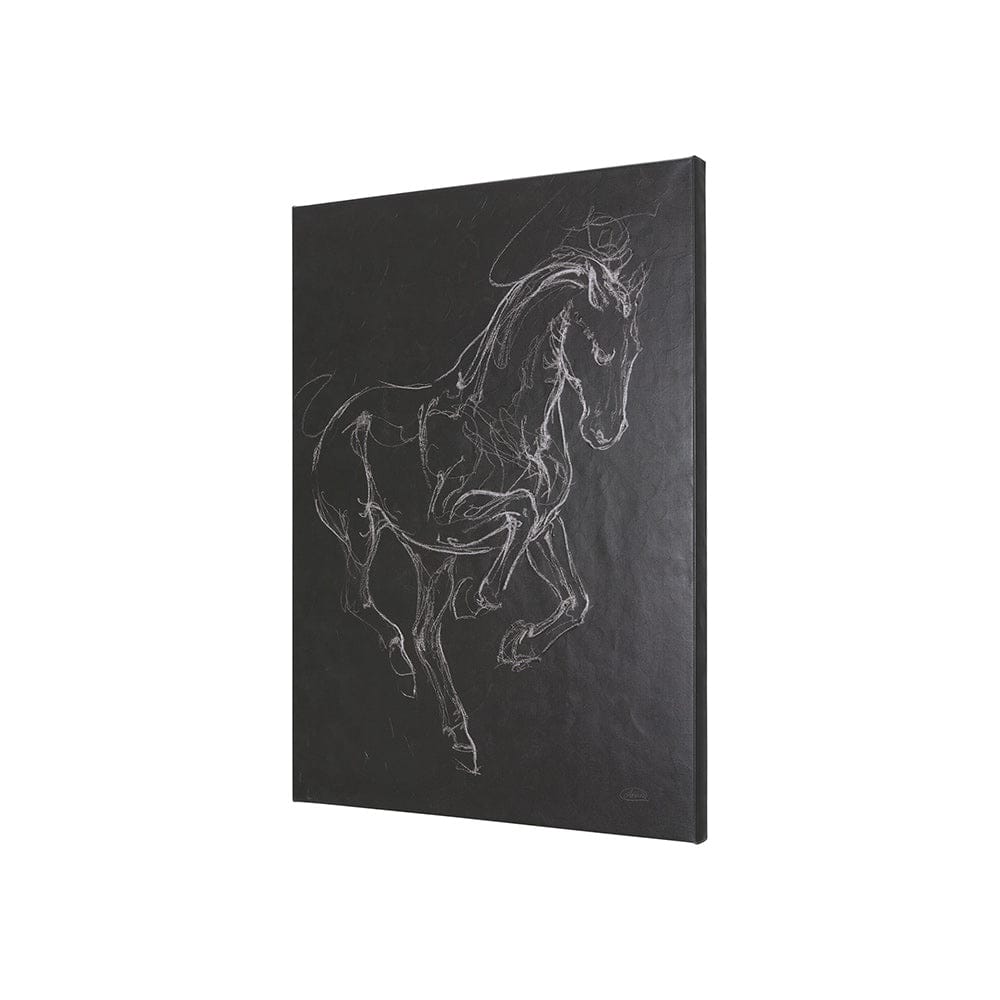 Mercana - Horse III by Mercana Studio a Hand Embellished Textured Canvas - 102228-S view 2