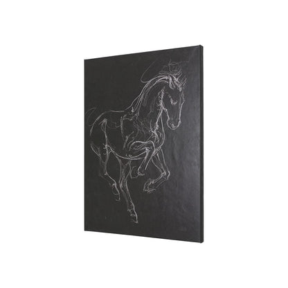 Mercana - Horse III by Mercana Studio a Hand Embellished Textured Canvas - 102228-S view 2