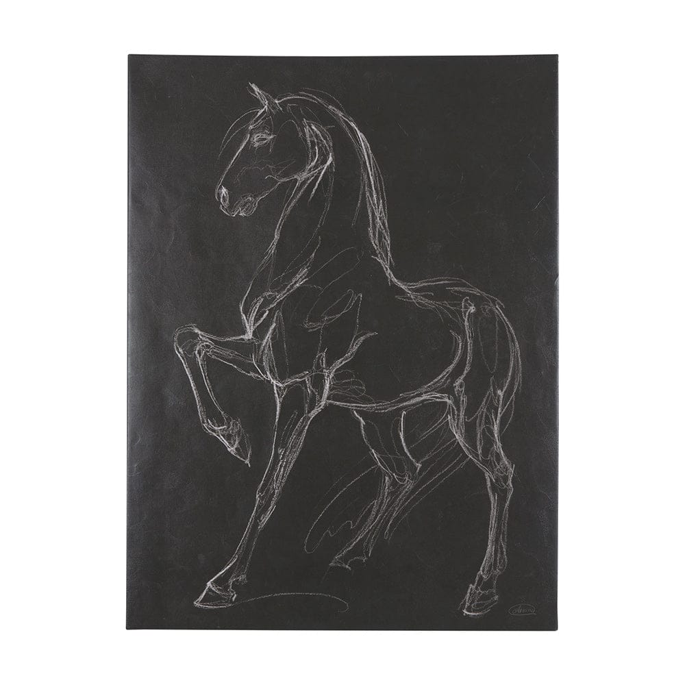 Mercana - Horse IV by Mercana Studio a Hand Embellished Textured Canvas - 102229-L view 1