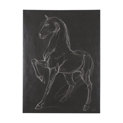Mercana - Horse IV by Mercana Studio a Hand Embellished Textured Canvas - 102229-L view 1